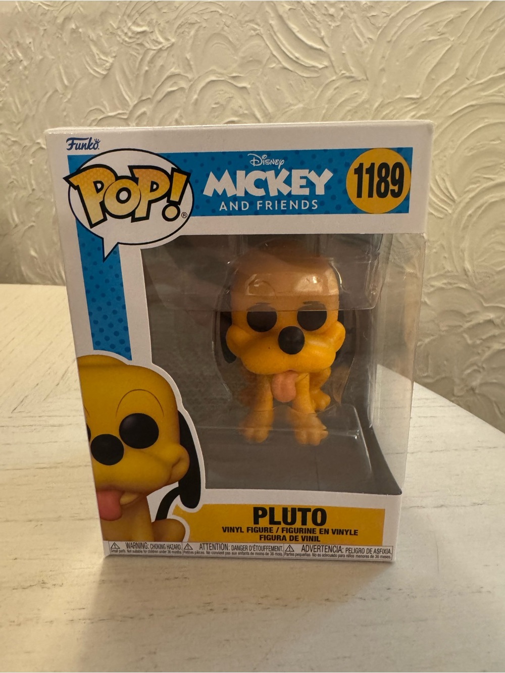 Funko Pop! Pluto Vinyl Figure - Yellow Black